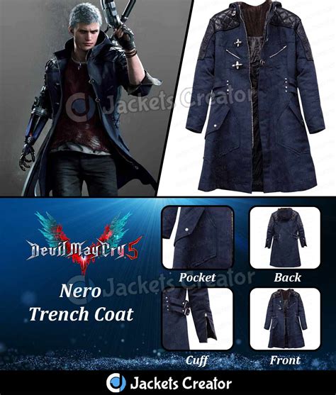 dmc5 nero replica jacket|nero jacket dmc 5 amazon.